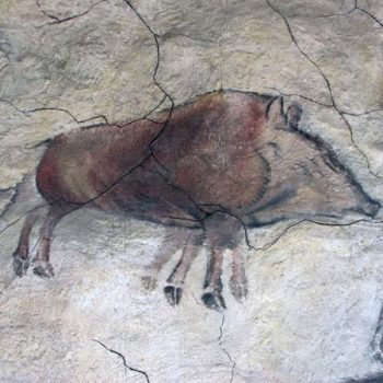 Very early history of animation started with cave paintings