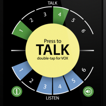 Screenshot of Unity Intercom used when conducting a remote directing shoot